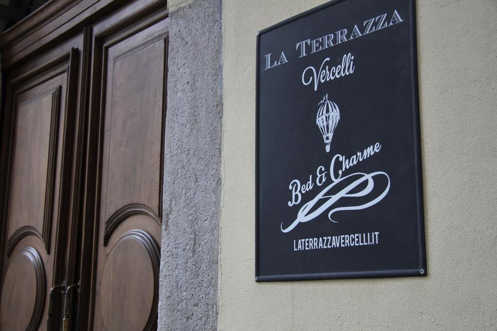 La Terrazza Vercelli Bed & Charme Luaran gambar